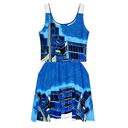 AIFFIA BLDG 1 WHT Women's Skater Dress