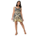 AIFFIA Motherland 1 WHT Women's Skater Dress