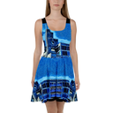 AIFFIA BLDG 1 BLK Women's Skater Dress