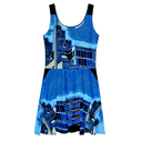 AIFFIA BLDG 1 BLK Women's Skater Dress