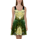 B&G Afghan Wire 1 BLK Women's Skater Dress