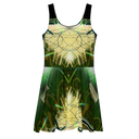 B&G Afghan Wire 1 BLK Women's Skater Dress