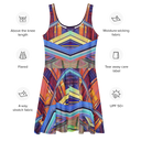 AIFFIA Escalator Women's Skater Dress