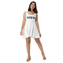 AIFFIA Logo WHT OUT Women's Skater Dress