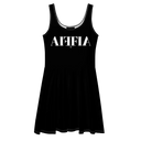 AIFFIA Logo BLK OUT Women's Skater Dress
