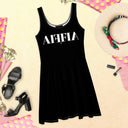 AIFFIA Logo BLK OUT Women's Skater Dress
