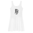 El Chapo Logo WHT OUT Women's Skater Dress