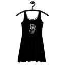 El Chapo Logo BLK OUT Women's Skater Dress