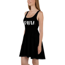 AIFFIA Logo BLK OUT Women's Skater Dress