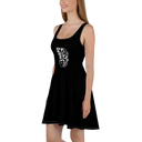 El Chapo Logo BLK OUT Women's Skater Dress
