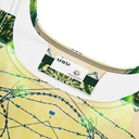 B&G Afghan Wire 1 WHT Women's Skater Dress