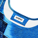 AIFFIA BLDG 1 BLK Women's Skater Dress