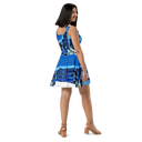 AIFFIA BLDG 1 WHT Women's Skater Dress