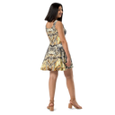 AIFFIA Motherland 1 WHT Women's Skater Dress