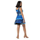 AIFFIA BLDG 1 BLK Women's Skater Dress