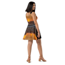 El Chapo Sunset Brunch 1 BLK Women's Skater Dress