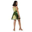 B&G Afghan Wire 1 BLK Women's Skater Dress