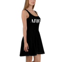 AIFFIA Logo BLK OUT Women's Skater Dress