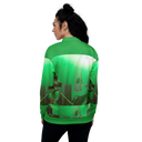 ABS Green Mic 1 Women's Bomber Jacket