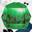 ABS Green Mic 1 Men's Bomber Jacket