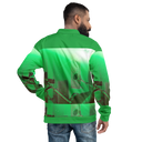 ABS Green Mic 1 Men's Bomber Jacket