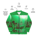 ABS Green Mic 1 Women's Bomber Jacket