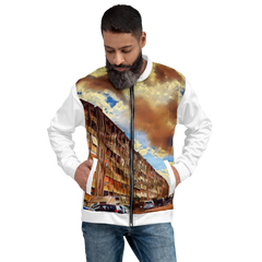 AIFFIA Universal PJs WHT Men's Bomber Jacket