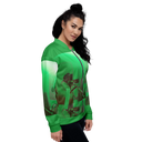 ABS Green Mic 1 Women's Bomber Jacket