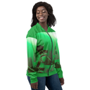 ABS Green Mic 1 Women's Bomber Jacket