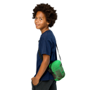 ABS Green MIC crossbody bag