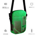 ABS Green MIC crossbody bag
