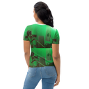 ABS Green Mic Women's Premium Shirt