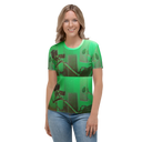 ABS Green Mic Women's Premium Shirt