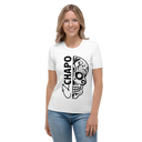 El Chapo Logo WHT OUT Women's Premium Shirt