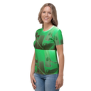 ABS Green Mic Women's Premium Shirt