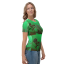 ABS Green Mic Women's Premium Shirt