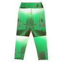 ABS Green MIC 1 Yoga Capri Leggings