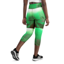 ABS Green MIC 1 Yoga Capri Leggings