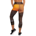 El Chapo Sunset Brunch Yoga Capri Leggings