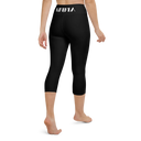 AIFFIA Logo BLK OUT Yoga Capri Leggings
