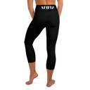 AIFFIA Logo BLK OUT Yoga Capri Leggings