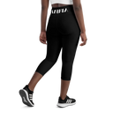 AIFFIA Logo BLK OUT Yoga Capri Leggings