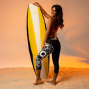 El Chapo Logo BLK OUT Yoga Capri Leggings