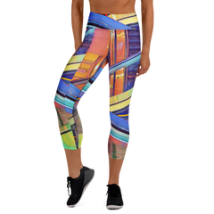 AIFFIA Escalator Yoga Capri Leggings