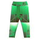 ABS Green MIC 1 Yoga Capri Leggings