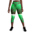 ABS Green MIC 1 Yoga Capri Leggings