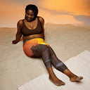 El Chapo Sunset Brunch Yoga Capri Leggings