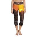 El Chapo Sunset Brunch Yoga Capri Leggings