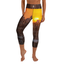 El Chapo Sunset Brunch Yoga Capri Leggings