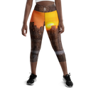 El Chapo Sunset Brunch Yoga Capri Leggings